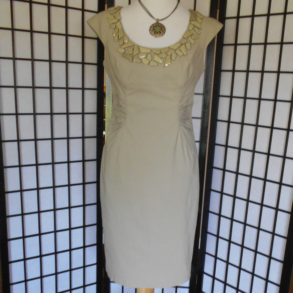 Adrianna Papell Fitted Dress Size 8